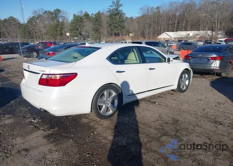 2012 Lexus Ls 460 z USA, uszkodzony, nr VIN JTHBL5EF5C5110350